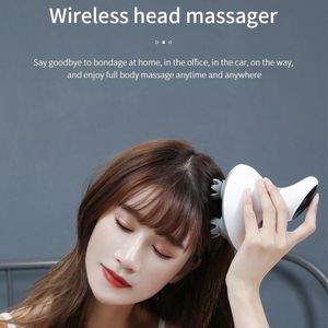 Mini Masajeador Inteligente para el Cuero Cabelludo, Impermeable, Recargable, 1200mAh, 120 minutos, Ligero, Fácil de Transportar, Amigable con la Piel, Certificado CE FCC RoHS, OEM - Product Image 4
