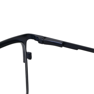 Monturas <span class=keywords><strong>de</strong></span> <span class=keywords><strong>Gafas</strong></span> Metálicas Rectangulares <span class=keywords><strong>de</strong></span> Alta Calidad al por Mayor, Monturas <span class=keywords><strong>de</strong></span> Lentes Metálicas para Hombre - Product Image 5