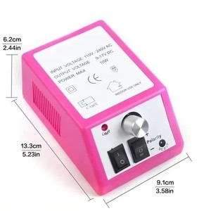Electric <b>Nail</b> Art Drill Machine 20000RPM Manicure Machine <b>Nail</b> Polisher Art Equipment US EU AU UK Plug - Product Image 2