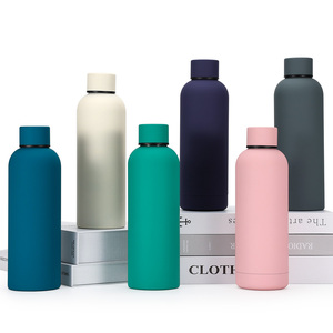 Gourde isotherme portable en acier inoxydable Olerd 500 ml pour enfants, avec boissons chaudes et froides, bouteille personnalisable avec logo pour la rentrée scolaire - Product Image 2