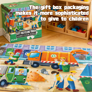 Puzzles éducatifs personnalisés pour enfants, jouet de <span class=keywords><strong>puzzle</strong></span> de <span class=keywords><strong>48</strong></span> pièces, véhicules, jouets de <span class=keywords><strong>puzzle</strong></span> pour enfants - Product Image 4