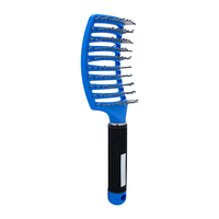 Outils de coiffure, brosse à cheveux antistatique massante, brosse à cheveux courbée à ventilation, brosse démêlante, Escova De Cabelo Profissional