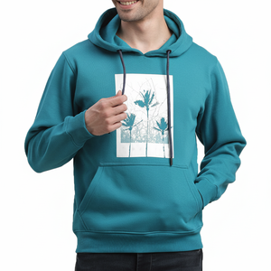 Pull à capuche en coton 100% pour hommes de haute qualité Sweat à capuche en polaire vierge surdimensionné pour hommes avec service OEM personnalisé Vente en gros - Product Image 1