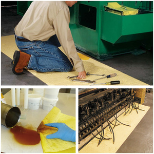 Chemical <span class=keywords><strong>Spill</strong></span> Absorbent Mat flüssigkeits absorbieren des Pad auf Wasserbasis - Product Image 6