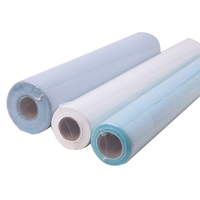 Rouleaux de draps d'hôpital jetables en papier laminé PE, imperméables et perforés, vente en gros d'usine