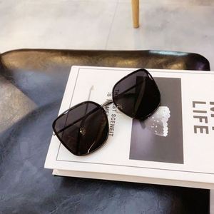 2022 Fashion Vintage Metal Big Frame <b>Sunglasses</b> Polarized <b>Square</b> Women <b>Sunglasses</b> - Product Image 2