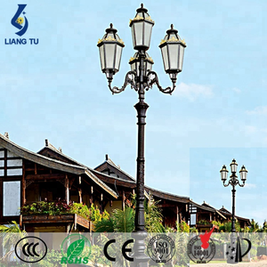 Rétro E27 IP65 de style <span class=keywords><strong>italien</strong></span> européen personnalisé en usine réverbère LED de paysage de jardin extérieur - Product Image 3