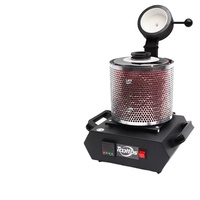 1kg 2kg 3kg Petit kit de four de fusion à induction en or, argent et cuivre Outil de fusion avec caractéristiques expérimentales de fusion de l'or