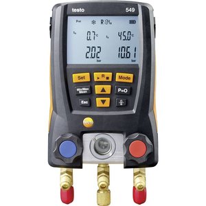 Manómetro digital Testo 549 para sistemas de aire acondicionado, refrigeración y bombas de calor - Product Image 1
