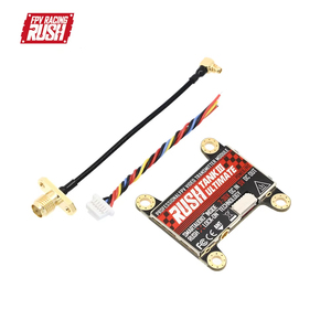 RUSHFPV <span class=keywords><strong>RUSH</strong></span> Tank III Ultimate VTX 5.8G 48CH RaceBand Pitmode 25mW 200mW 500mW 800mW VTX FPV réglable <span class=keywords><strong>2</strong></span>-8S pour drone de course RC - Product Image 1