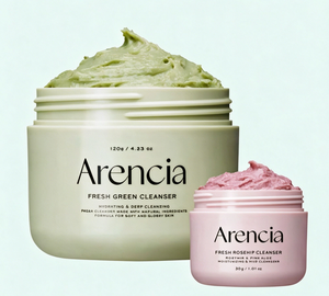 Crème Nettoyante Végétale Arencia Green 120g Corée du Sud Soin de la Peau Tube Produit Nettoyant Pores et Sébum Hydratant Quotidien - Product Image 1