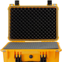 Boîte à outils portable avec éponge antichoc, étanche de grade IP67, étui rigide étanche avec insert en mousse