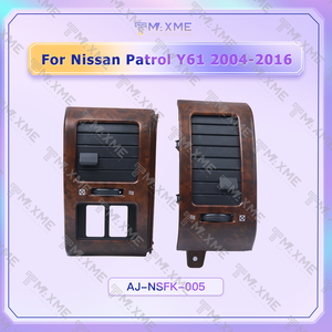 Fabrikpreis Lüftungsgitter für 2004-2016 Nissan Patrol Y61 LHD Mehrere Farboptionen Auto-Innenausstattung Beidseitige Lüftungsschlitze - Product Image 4