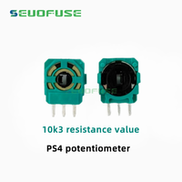 Original PS4/PS5 Joystick Potentiomètre 3D Commutateur Potentiomètre Une/série/ns Pro Capteur Module Pièces De Rechange De Remplacement