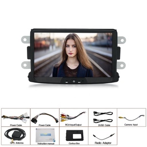 Android 10 2 Din Radio multimediale per <span class=keywords><strong>auto</strong></span> GSP navigazione GPS per <span class=keywords><strong>Dacia</strong></span>/Sandero/Duster/<span class=keywords><strong>Renault</strong></span>/Captur/Lada/Xray 2/Logan2 aiuto di retromarcia - Product Image 6
