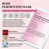 Masque de Technologie de Bio-fermentation Naturelle R Bio-enzyme Masque Réparateur Hydratant Instantané Bio-cellulose 0 Ajouté Masque de Soins de la Peau Coréen