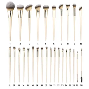 Wholesale Custom Professional Makeup Brushes Private Label Vegan Make Up Brush High Quality Luxury Makeup Brush Set For Make Up