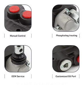 P80-U78 Manual Steel Directional Valve <b>Seal</b> Kits Condition for Hydraulic Pump Application Loader Hydraulic Product Manufact - Product Image 6