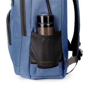 Men's Backpack Oxford Cloth Large Capacity Travel Bag With Reflective Strips Campus Style - Product Image 2