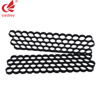 Support de batterie cylindrique Cedley OEM/ODM, espaceur pour pack de batteries 18650/21700/26650/32650/33140, ABS+PC ignifuge, zigzag