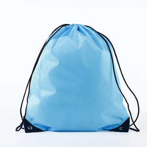 Bolsa con Cordón de Poliéster Oxford 210D Azul, Mochila Deportiva Unisex con Opción de Impresión de Logotipo - Product Image 2