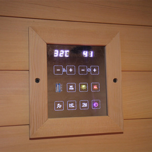 ICEMEND Design moderne Installation facile Contrôle automatique Cuisinière électrique Sauna à vapeur sèche de grande taille Bain en bois extérieur Sauna - Product Image 5