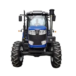 Tracteur bleu de 4WD 140hp avec le cultivateur de ferme d'auvent avec la cabine à vendre de Chine