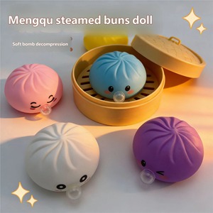 Juguete Blandito Personalizado con Forma de Dumpling, Juguete Sensorial Kawaii para Aliviar el Estrés, Regalo para Niños y Adultos - Product Image 2