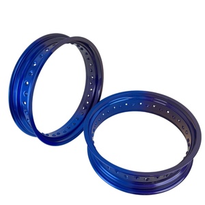 Ruedas Supermoto EXC SXF CRF250R CRF450R de 17 Pulgadas, Llantas de Aluminio CNC 7050, 17x3.5 17x5.0, Llanta Ancha para <span class=keywords><strong>Motard</strong></span> Racing, Juego de Ruedas Completo - Product Image 3