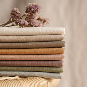 100% pur tissu de lin naturel respirant texturé Ramie pour chemises et artisanat vêtements tissus se vendent bien en Europe du Nord - Product Image 3