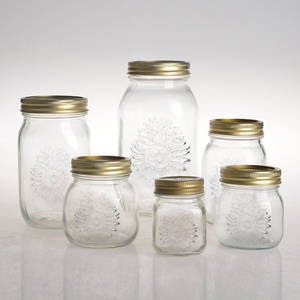 <strong>Wholesale</strong> 16oz Food Storage <strong>Jar</strong> Wide Mouth Glass <strong>32</strong> <strong>oz</strong> <strong>Mason</strong> <strong>Jar</strong> with Lid for Kitchen - Product Image 5