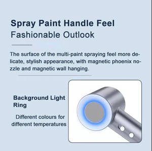 ไดร์เป่าผมพับได้ความเร็วสูงทรงกลมใช้ไฟฟ้าหวีหมุนได้110000รอบต่อนาที BLDC ทำความสะอาดง่าย - Product Image 6