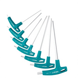 <span class=keywords><strong>Chiave</strong></span> a <span class=keywords><strong>brugola</strong></span> a T in acciaio 40Cr HRC 52-55 con impugnatura antiscivolo in TPR, di grado industriale per officina e riparazioni automobilistiche - Product Image 5