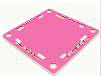 Table de Mahjong de luxe moderne américaine avec pieds en acier inoxydable, jetons de poker personnalisés, matériau EVA résistant à l'eau, rainures intégrées, durable