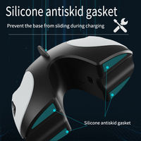 Station de charge rapide pour deux manettes PS5 AOLION AL-P5030, support en ABS noir et blanc, accessoires de jeu