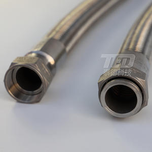 Conduits flexibles tressés en acier inoxydable haute température et haute pression, raccords à bride, directement de l'usine - Product Image 5