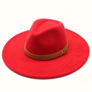 Wholesale Unisex 100% Wool Fedora <b>Hats</b> 9.5cm Wide Brim Vintage Flower & Bowknot Fishing Party High Quality Low Price - Product Image 6