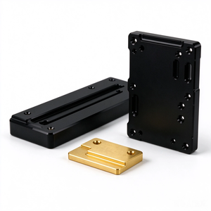 Panneau de fixation usiné CNC de haute précision, plaque de base usinée sur mesure multi-matériaux, plaque en aluminium pour semi-conducteurs - Product Image 5