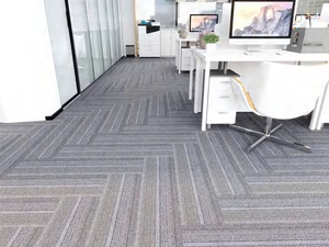 Dalles de moquette commerciales PP - Écologiques, antidérapantes, pour la maison et le bureau, dalles de sol décoratives avec un design moderne - Product Image 3