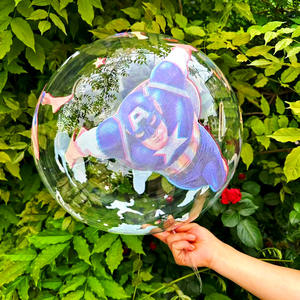 Vente en gros épaissir 24 pouces ballons flottants transparents personnage de dessin animé <span class=keywords><strong>Mario</strong></span> Bobo pour jouet de décoration de fête d'anniversaire - Product Image 4