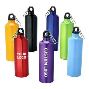 Botella de Agua Personalizada con Logotipo, Regalos Promocionales Empresariales, Juego de Regalo Personalizado con Logotipo Impreso, Botella de Agua Deportiva de Aluminio Personalizada - Product Image 1