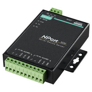 NPort 5232 2 portlu cihaz sunucusu 10/100M Ethernet RS-422/485 DB9 erkek 0-55 C - Product Image 1