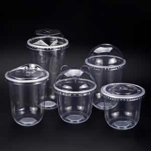 ถ้วยดื่มน้ำเย็นขนาด95มล. ขนาด360มล. 380มล. 500มล. แบบใช้แล้วทิ้งพร้อมฝาปิด - Product Image 5