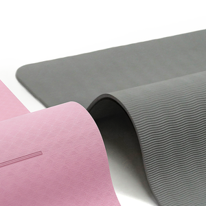 ידידותי לסביבה אישית לוגו מחיר נמוך הסיטונאי Pilates מחצלת אנטי החלקה לסביבה כושר ידידותי כושר tpe מחצלת יוגה - Product Image 4