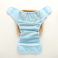 Fabricant de couches lavables pour bébés, couches-culottes respirantes d'été, couches en soie glacée pour bébés, pochette à couches en maille lavable pour nouveau-nés