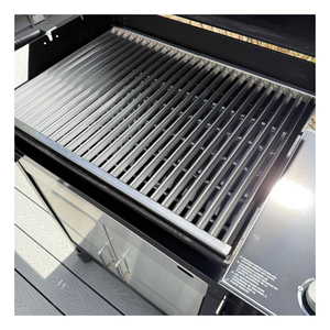 Thép Không Gỉ 304 V-Hình Dạng Hình Chữ Nhật Lưới Cho Nhà Bếp Ngoài Trời Argentina BBQ Nướng Phụ Kiện Chất Lượng Cao Cấp BBQ Công Cụ - Product Image 1