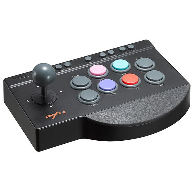 PXN-0082 Gladiator Arcade Rocker Joystick & Game Controller Compatible with Computer for PS3 for PS4 XBOXONE Android & Switch