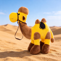 Peluche de chameau personnalisée, mignonne et douce, en forme d'animal du désert, vente en gros, OEM, ODM, décoration intérieure et cadeaux souvenirs touristiques