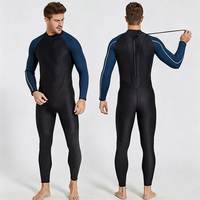 Combinaison de plongée en néoprène 2 mm avec fermeture éclair dorsale pour homme et femme, ultra-extensible, pour la plongée en apnée, la plongée sous-marine, la planche à roulettes, combinaison intégrale une pièce, Traje De Neopreno