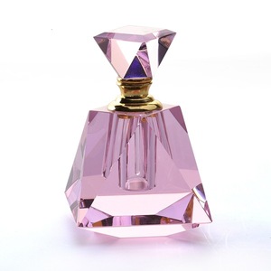 Eer Van Kristal Roze Transparante Parfumfles Verjaardagscadeau Parfum Kristal Etherische Olie Dispenser Fles K9 Parfum Fles - Product Image 5